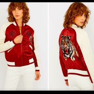 Urban Outfitters Tiger Bomber Jacket